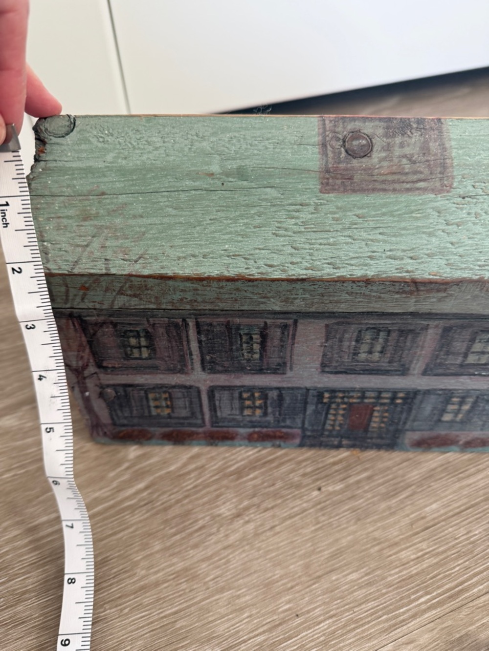 Maine Antique Painted Driftwood House - Picture 8 of 8